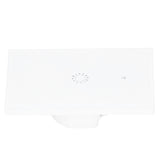 Wifi Smart LED Light Switch Touch Panel 1-Way APP Remote Voice Control for Amazon Alexa AC95-250VWhite Cover