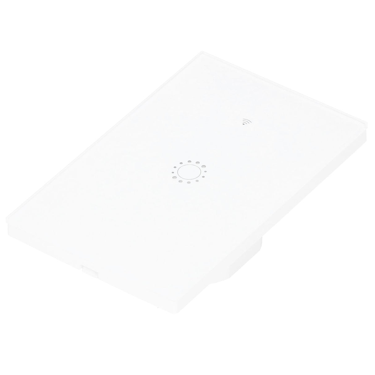 Wifi Smart LED Light Switch Touch Panel 1-Way APP Remote Voice Control for Amazon Alexa AC95-250VWhite Cover