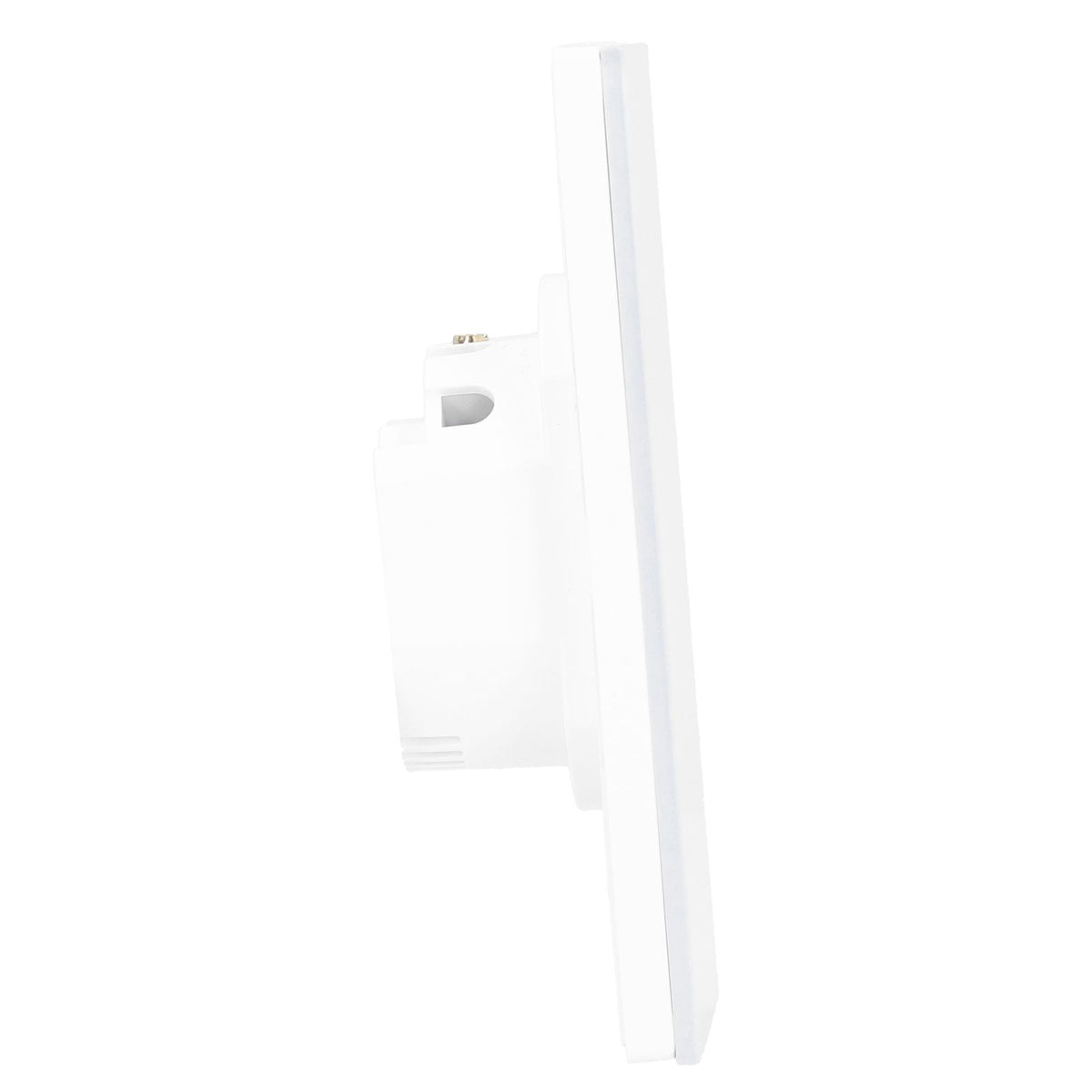 Wifi Smart LED Light Switch Touch Panel 1-Way APP Remote Voice Control for Amazon Alexa AC95-250VWhite Cover
