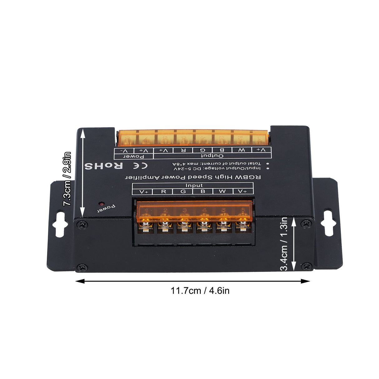 LED Signal Amplifier Module for Home RGB Light Strip Controller 0.1%100% DC5V24V