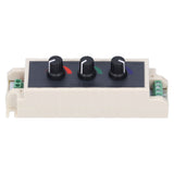RGB Knob Dimmer Smart LED Light Brightness Adjustment 3‑Channel Controller DC12‑24V