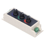 RGB Knob Dimmer Smart LED Light Brightness Adjustment 3‑Channel Controller DC12‑24V - Close-Up Angle