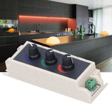 RGB Knob Dimmer Smart LED Light Brightness Adjustment 3‑Channel Controller DC12‑24V