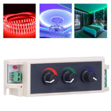RGB Knob Dimmer Smart LED Light Brightness Adjustment 3‑Channel Controller DC12‑24V - Extra Image
