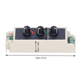 RGB Knob Dimmer Smart LED Light Brightness Adjustment 3‑Channel Controller DC12‑24V