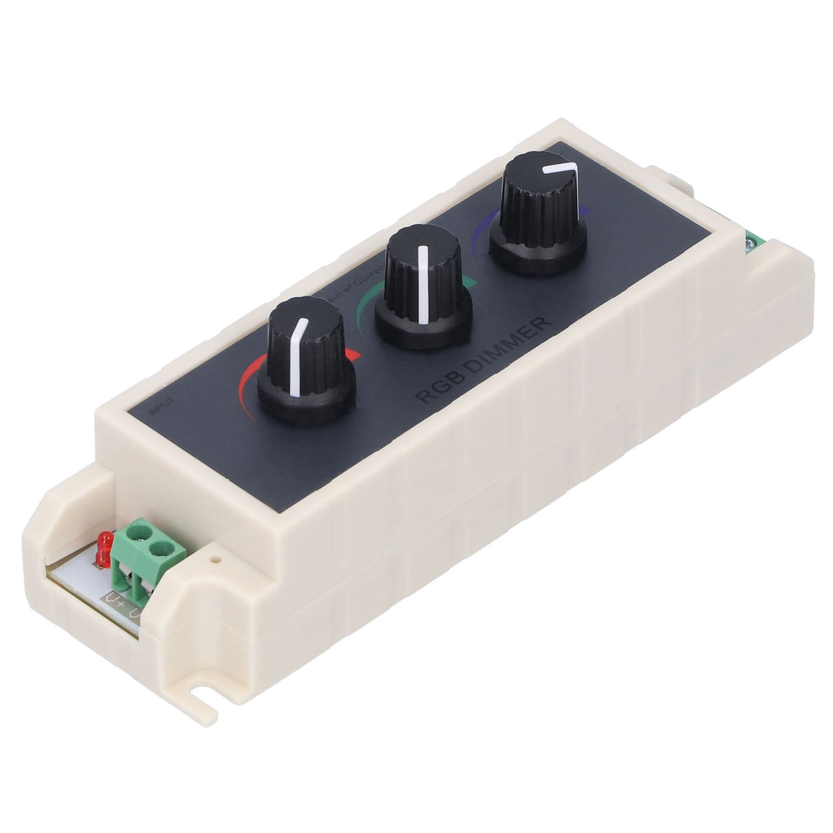 RGB Knob Dimmer Smart LED Light Brightness Adjustment 3‑Channel Controller DC12‑24V