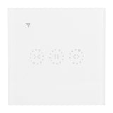 WiFi Smart Touch Wall Switch APP Control for Curtain Garage Door Power Doors AC 95-250VWhite