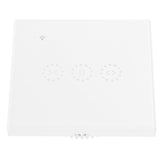 WiFi Smart Touch Wall Switch APP Control for Curtain Garage Door Power Doors AC 95-250VWhite