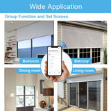 WiFi Smart Touch Wall Switch APP Control for Curtain Garage Door Power Doors AC 95-250VWhite - Extra Image