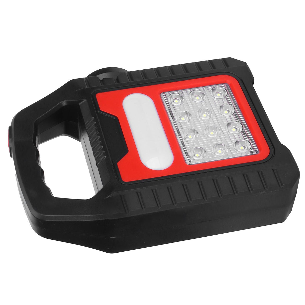 Solar Charging Handheld Flashlight USB Rechargeable Searchlight Reparing Inspection Torch