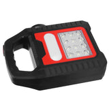 Solar Charging Handheld Flashlight USB Rechargeable Searchlight Reparing Inspection Torch - Close-Up Angle