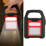 Solar Charging Handheld Flashlight USB Rechargeable Searchlight Reparing Inspection Torch - Extra Image