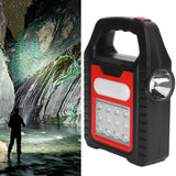 Solar Charging Handheld Flashlight USB Rechargeable Searchlight Reparing Inspection Torch - Extra Image