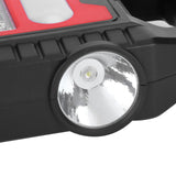 Solar Charging Handheld Flashlight USB Rechargeable Searchlight Reparing Inspection Torch