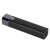 Mini Flashlight Strong Light USB Input Output Phone Charging LED MultiFunction Lamp(Black ) - Low Angle