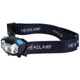 LED Head Lamp Powerful Sensor Headlight Rechargeable Outdoor Waterproof Headlamp - Close-Up Angle