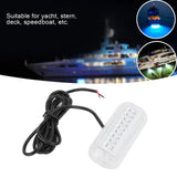 Underwater Ship Beam Light Stainless Steel 27LED Waterproof Marine Lamp 50W DC10-30V