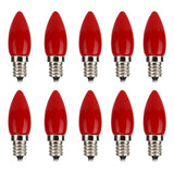 10Pcs Mini E12 LED Light Bulb 1.5W AC110V for Home Chandelier Ceiling Light Wall Lamp