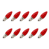 10Pcs Mini E12 LED Light Bulb 1.5W AC110V for Home Chandelier Ceiling Light Wall Lamp - Front View