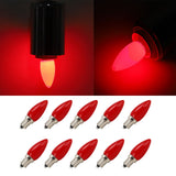 10Pcs Mini E12 LED Light Bulb 1.5W AC110V for Home Chandelier Ceiling Light Wall Lamp