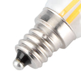 10Pcs E12 Long Filament Small LED Light Bulbs Dimmable Lamp 1.5W AC110V for Home Lighting - Extra Image