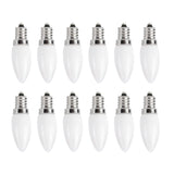 10pcs E12 LED Bulb 1.5W Warm White Lamp for Chandelier Ceiling Light Wall Lamp Home Lighting AC 110V - Side View