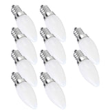10pcs E12 LED Bulb 1.5W Warm White Lamp for Chandelier Ceiling Light Wall Lamp Home Lighting AC 110V - Low Angle