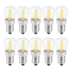 E14 Short Filament Bulbs 1.5W AC110V Bulb Chandelier Ceiling Lamp Accessory Warm White