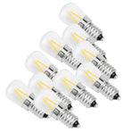 E14 Short Filament Bulbs 1.5W AC110V Bulb Chandelier Ceiling Lamp Accessory Warm White