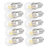 E14 Short Filament Bulbs 1.5W AC110V Bulb Chandelier Ceiling Lamp Accessory Warm White