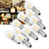 E14 Short Filament Bulbs 1.5W AC110V Bulb Chandelier Ceiling Lamp Accessory Warm White - Extra Image