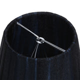 6Pcs Feather Cloth Lampshade Blue Hotel Chandelier Wall Lamp Decoration Protective Cover - Extra Image