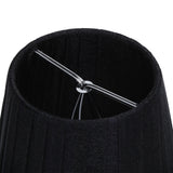 6Pcs Cloth Pendant Lamp Shade with Feather Edge Chandelier Lampshade Light Decoration Accessories