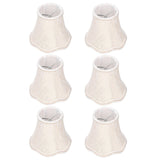 6Pcs European Style Lampshade Cloth Lamp Shade Chandelier Wall Light Cloth Cover for Lighting - Front View