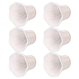 6Pcs European Style Lampshade Cloth Lamp Shade Chandelier Wall Light Cloth Cover for Lighting - 45-Degree Angle