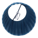 6PCS Modern Simple Lampshade Cloth Lampshade for Crystal Clip On Chandelier Wall Lamp Blue - Extra Image