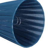 6PCS Modern Simple Lampshade Cloth Lampshade for Crystal Clip On Chandelier Wall Lamp Blue - Extra Image