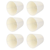 6Pcs Lamp Shade Cloth Crystal Chandelier Wall Light Modern Simple Household Supplies - Rear View