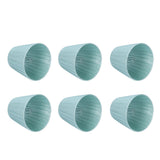 6Pcs Fabric Lampshade Chandelier Shade Wall Light Cover Clamp Mount for Small A B C F P Bulb - Low Angle