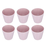6pcs Chandelier Cloth Lampshade Wall Lamp Clip On Cover Shades Modern Simple Decoration for Home - 45-Degree Angle