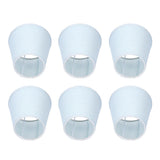 6pcs Sky Blue Cloth Lampshade Wall Lamp Cover Shades Modern Simple Decoration for E14 Screw Chandelier