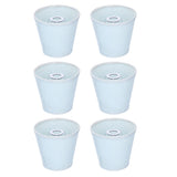 6pcs Sky Blue Cloth Lampshade Wall Lamp Cover Shades Modern Simple Decoration for E14 Screw Chandelier