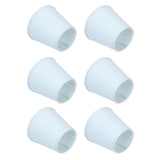 6pcs Sky Blue Cloth Lampshade Wall Lamp Cover Shades Modern Simple Decoration for E14 Screw Chandelier