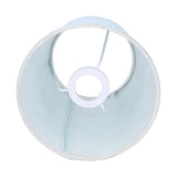 6pcs Sky Blue Cloth Lampshade Wall Lamp Cover Shades Modern Simple Decoration for E14 Screw Chandelier - Extra Image