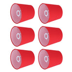 6Pcs Lampshade Modern Simple Cloth Art Inner Film Pendant Wall Light Shade Cover for Lamps E14
