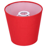 6Pcs Lampshade Modern Simple Cloth Art Inner Film Pendant Wall Light Shade Cover for Lamps E14