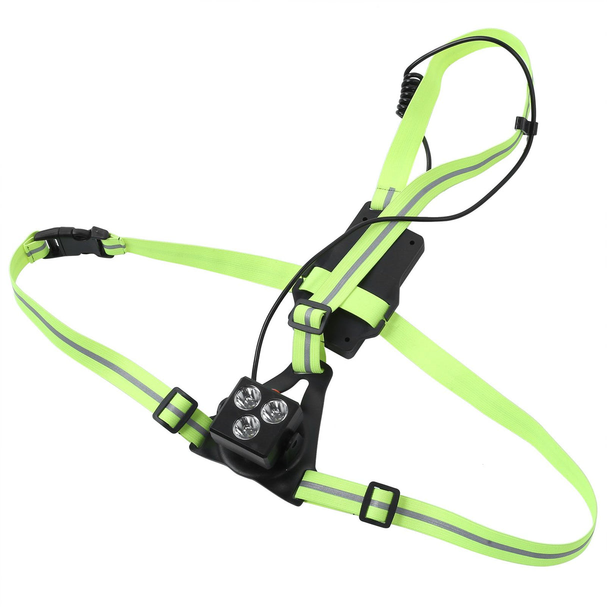 LED Night Running Lights USB Charging Chest Lamp Safety Warning Light for Outdoor Camping Hiking