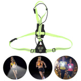 LED Night Running Lights USB Charging Chest Lamp Safety Warning Light for Outdoor Camping Hiking