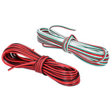 RGB Extension Connector Wire LED Strip Cable Connecting Cord 2Pin 3Pin Interface Lighting Parts - Side View