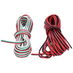 RGB Extension Connector Wire LED Strip Cable Connecting Cord 2Pin 3Pin Interface Lighting Parts